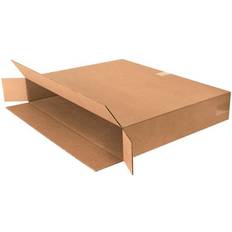 Partners Brand Corrugated Side-Loading Boxes, 30" x 5" x 24" Kraft, Pack Of 10