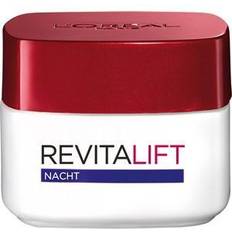 Aprikoskärnolja L'Oréal Paris Nattvård, revitalift, anti-aging ansiktsvård, anti-rynkor extra stramhet, pro-elastin aprikoskärnolja 50ml