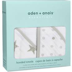 Essentials Cotton Muslin Hooded Towels 2-pack Dusty