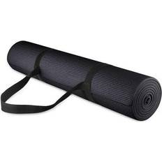 Best Yoga Equipment BalanceFrom Go Yoga All Purpose High Density Non-Slip Exercise Yoga Mat with Carrying Strap, 1/4"