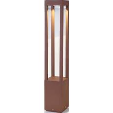 Marrón Iluminaciones de Poste FARO BARCELONA Agra Baliza Marron Led 10w 3000k H650 Poste de protección