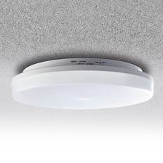 Heitronic Pronto LED-loftlampe, kantet, bevægelsessensor Loftplafond