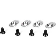 Losi EngineMntInserts&Screws,19T(4) 5IVE-T, MINI WRC, LOSB5801