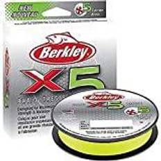 Fiskeutrustning Berkley ny X5 Braid-fiske linje 150 – flagggrön 31.5kg 0.30 150m