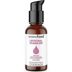 Codeage Nanofood Liposomal Liquid Vitamin B12 Methocobalamin Mixed Berry 2