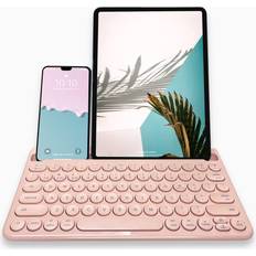 Bluetooth keyboard for ipad Macally Small Bluetooth Keyboard for iPhone & Tablet iPad