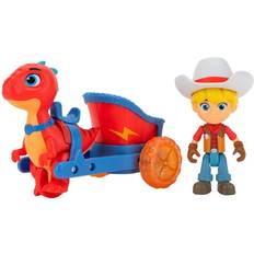 Dinosaurier Lekset Jazwares Dino Ranch Jon & Blitz's Chariot