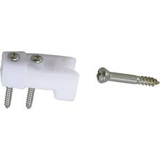 Perko Door Catches 2/Card White Nylon/Stainless