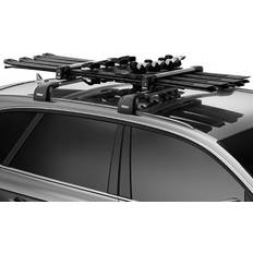 Vehicle Cargo Carriers Thule Snow Packs 4 Pairs Silver