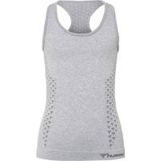 Garçon Débardeurs Hummel Junior Seamless Top - Grey (214307)