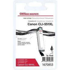 Office Depot Compatible Canon CLI-551BK