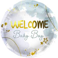 Welcome ballong Folat Folieballong Welcome Baby Boy