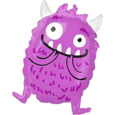 Purple Balloons Monster folieballon lilla