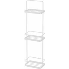 Yamazaki Home Portasaponi Yamazaki Home Tower Scaffale da Bagno Acciaio Bianco