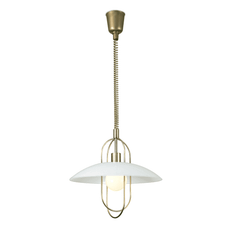 Deco Riva Rise & Fall Dome Pendant Lamp