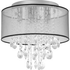 Homcom Modern Ceiling Flush Light ∅ 40cm