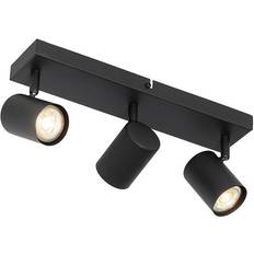 QAZQA Sort Loftlamper QAZQA Moderne loftslampe 3-lys Pendel