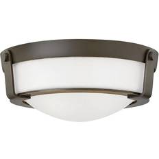 Bronze Ceiling Flush Lights Loops 2 Bulb Ceiling Flush Light