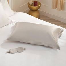 Silver Örngott ESPA Oxford Edge Silk Örngott Grå