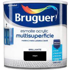 Negro Pinturas Akrylmaling Bruguer Sort (250 ml)