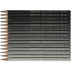 Grey Graphite Pencils Caran d'Ache Grafwood HB