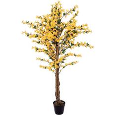 Gula Konstgjorda växter Europalms Forsythia Konstgjord växt