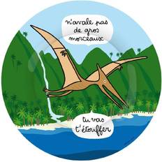 Melamine Dinosaur Plate