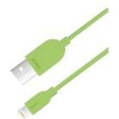 Sinox Lightning Cable with original Apple chip. 1m. Green 1.2m