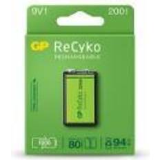 Rechargeable 9v GP Batteries ReCyko Batterie rechargeable 6F22/9V 200mAh