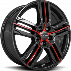 Ronal R57 MCR JE Bl RED SPOKE 7,5x17 5/120 E35