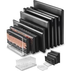 Makeup Storage byAlegory Acrylic Makeup Eyeshadow Palette Organiser W/Removable Dividers 10