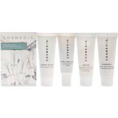 CosMedix Treatment Prep Essentials 4 Pc Kit 0.5oz Purity Clean 0.5oz Simply Brilliant 0.5oz Define