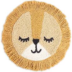 Cushions Crane Baby Crane Baby Embroidered Round Pillow