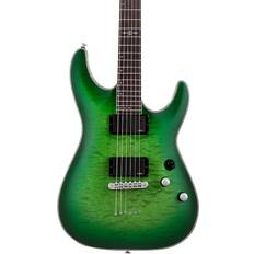 Schecter Guitar Research C-1 Platinum Electric Guitar Emerald Burst