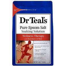 Dr Teal's Pure Epsom Salt Soak Wellness Therapy Rosemary & Mint 1360g