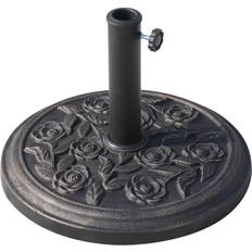 OutSunny 18" Round Resin Umbrella Base Stand Market Parasol