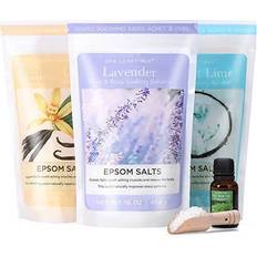 Spa luxetique Epsom Salt, Epsom Bath Salt Soaking, Bath Salts Gift Oil