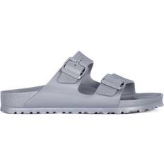 Damen - Silbrig Sandalen Birkenstock Arizona EVA - Metallic Silver