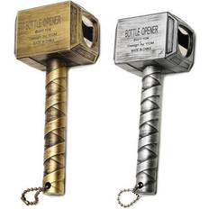 Silver Bottle Openers Mjolnir Bottle Opener 6.5"