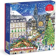 Galison Puzzles Galison Michael Storrings Christmas in France 500 Pieces