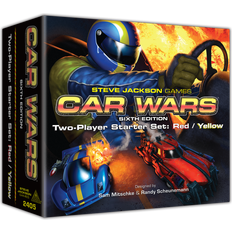 Steve Jackson Games Car Wars Sixth Edition Two Player Starter Set Red Yellow
