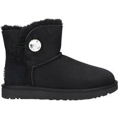 Ugg bailey button boots UGG Mini Bailey Button Bling - Black