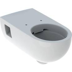 Toilets Geberit hængetoiletskål 355x700x345mm skjult mont t/indb.cist po