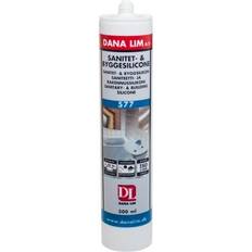 Byggesilicone 577 Danalim Dana Lim 577 sanitets- 300 1stk