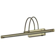 Bronzo Applique Ideal Lux Bow Ap66 Brunito Lampada Da Parete L 460 x H 180 x P 230 mm Luce Calda Applique