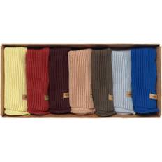 Diskdukar ferm LIVING Day Cloths Disktrasor Set of 7 W26 x H26 cm Diskduk Multifärgad