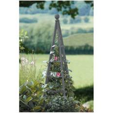 Grey Trellises Smart Garden 1.9M Wood Obelisk