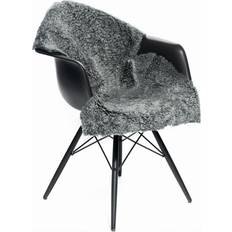 Natures Collection Premium kort krøllet Lammeskind Beige, Grå cm