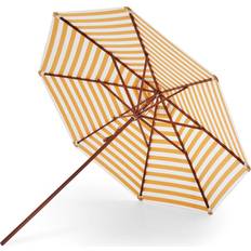 Messina parasol Ø270, Golden Yellow Stripes