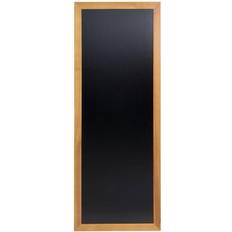 Kridttavle 150x56 cm, lyst træ